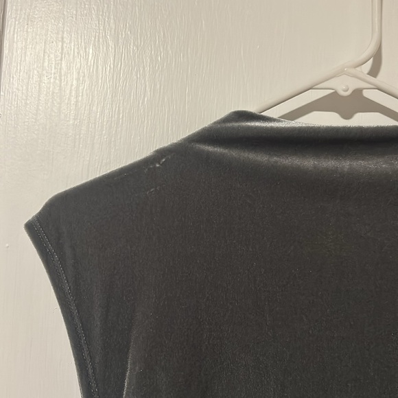 Reformation Alden Knit Dress Silver Velvet New Size Medium - Picture 6 of 12